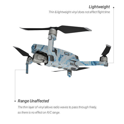 Azul Marble - DJI Mavic 2 Skin