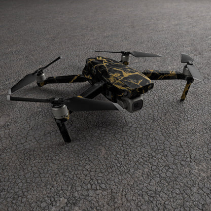 Black Gold Marble - DJI Mavic 2 Skin