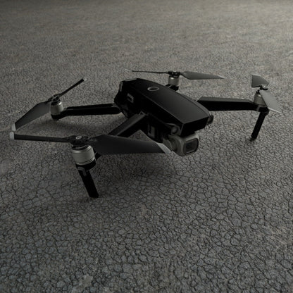 Solid State Black - DJI Mavic 2 Skin