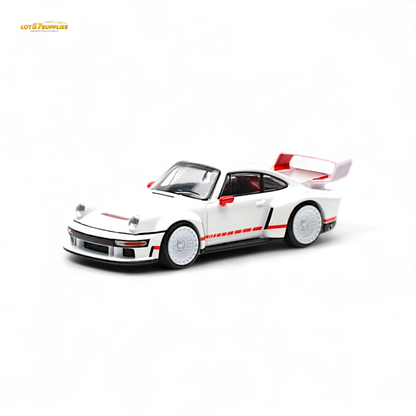 Pop Race Porsche Singer DLS Turbo White 1:64
