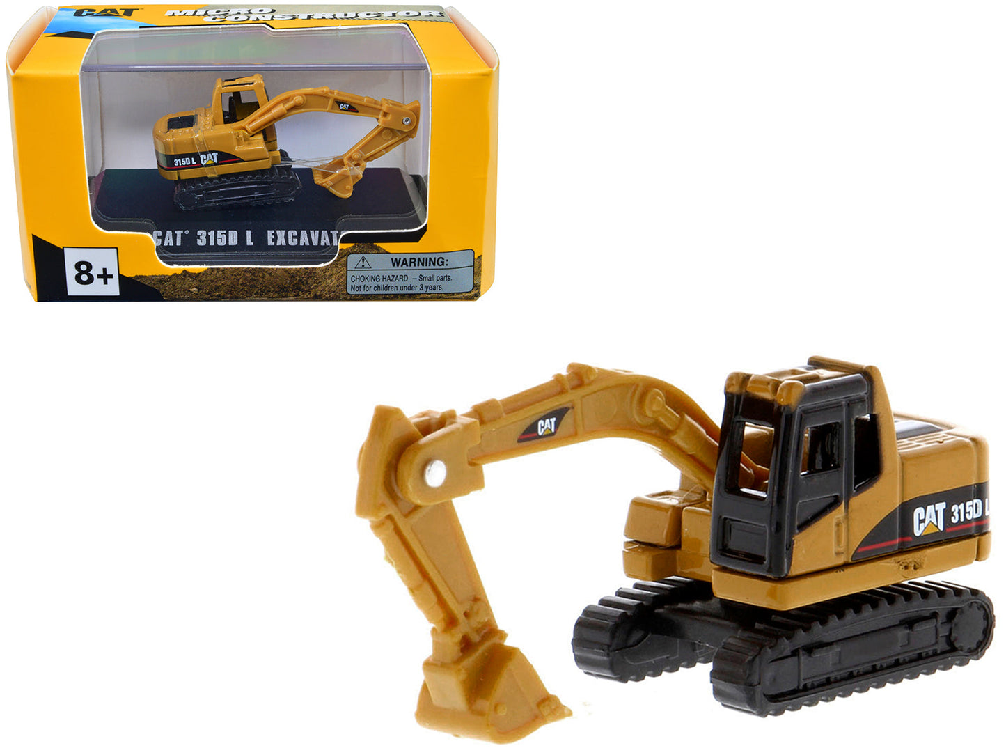 CAT Caterpillar 315D L Excavator Yellow "Micro-Constructor" Series Diecast Model by Diecast Masters  free shipping USA