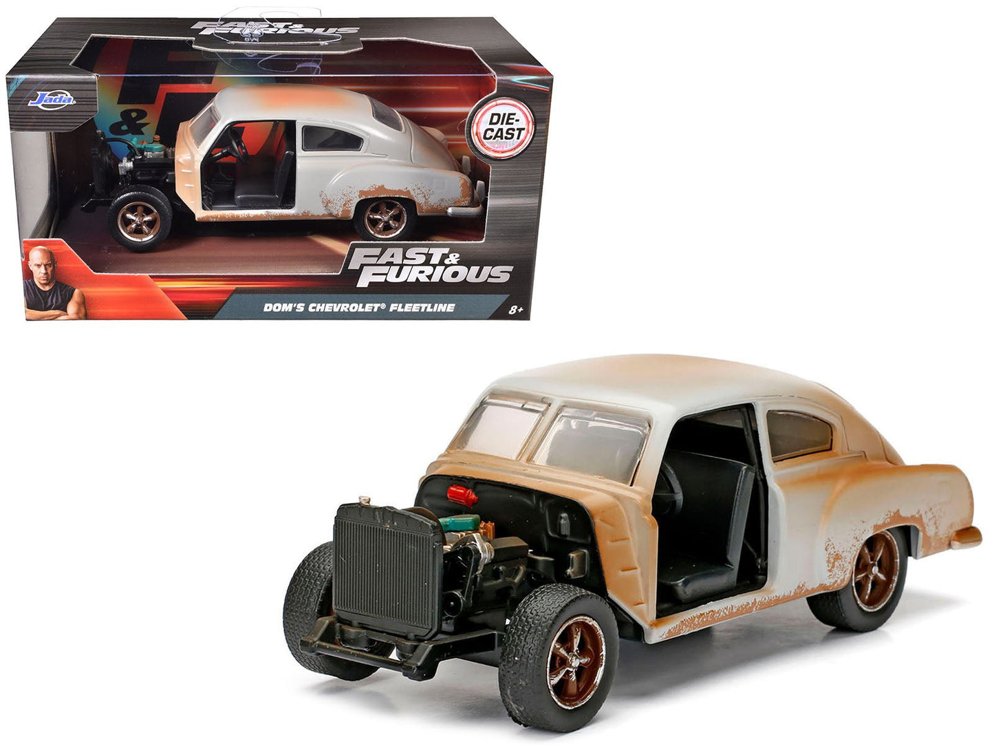 Dom's Chevrolet Fleetline Fast & Furious F8 "The Fate of the Furious" Movie 1/32 Diecast Model Car by Jada  free shipping USA