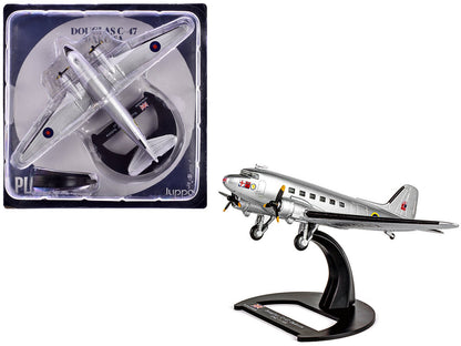 Douglas C-47 Dakota Transport Aircraft "Field Marshal Montgomery No. 24 Squadron" Royal Air Force (1945) "Planes of World War II" Series 1/144 Diecast Model Airplane by Luppa  free shipping USA