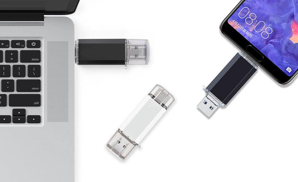 KO II Dual USB 3.1 Flash Drive Unprinted