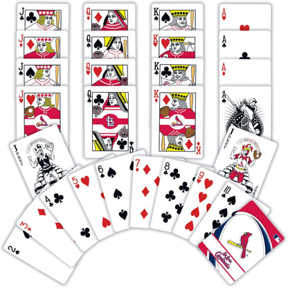 St. Louis Cardinals Playing Cards - 54 Card Deck by MasterPieces Puzzle Company INC