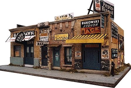 Downtown Deco 1000 HO Scale Addams Avenue - Part One -- Kit