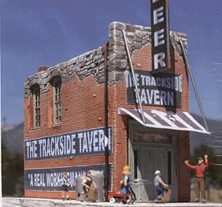 Downtown Deco 1040 HO Scale The Trackside Tavern -- Cast Plaster Kit - 6 x 4"