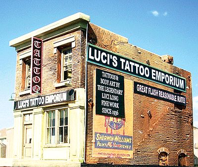 Downtown Deco 1050 Ho Luci'S Tattoo Shop