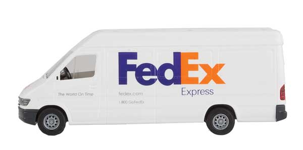 Walthers SceneMaster 12203 HO Delivery Van FedEx Express