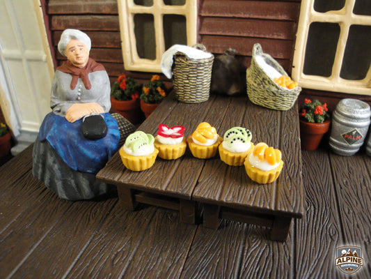 Alpine Railworks 1106 G Scale Decorative Fruit Cakes (5)