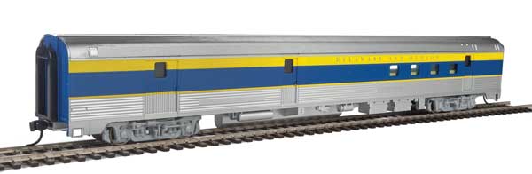 Walthers Mainline 910-30312 HO Scale 85' Budd Baggage-RPO RTR D&H