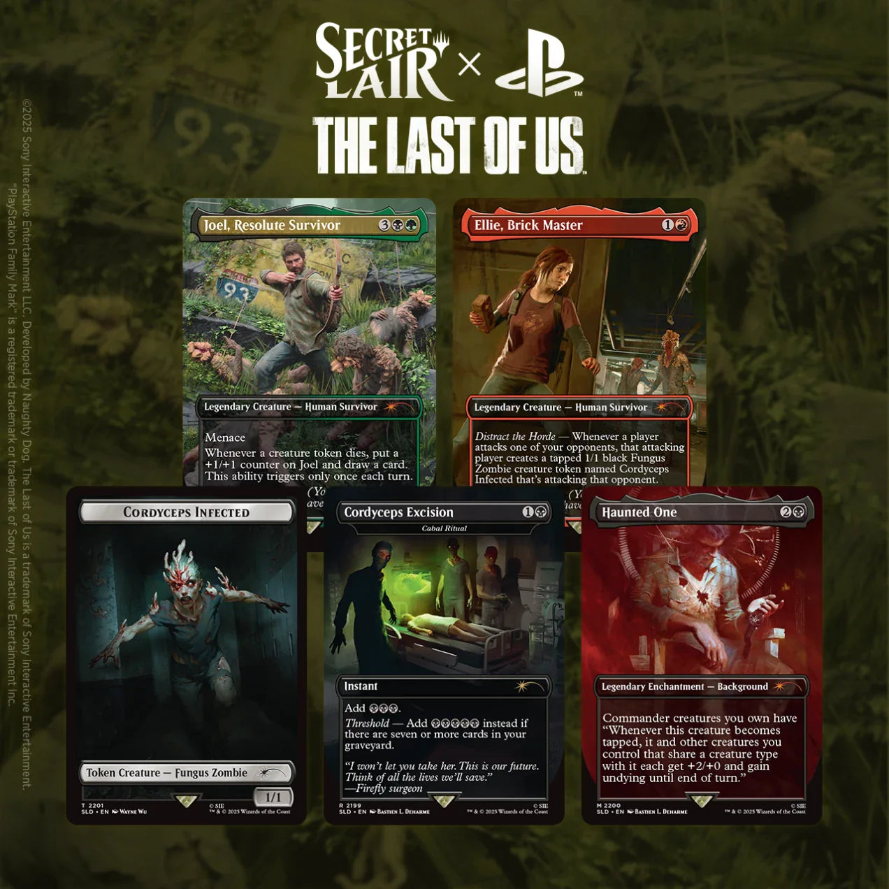 SECRET LAIR X THE LAST OF US PART I (NON-FOIL)