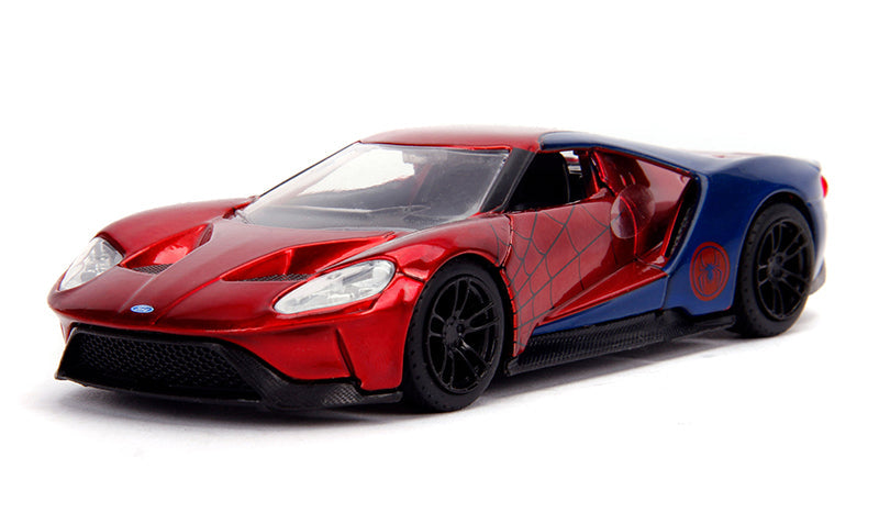 Jada Toys 30291 2017 Ford GT, Spider-Man Hollywood Rides
