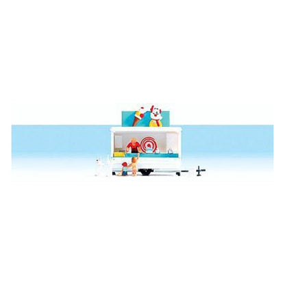 Noch 16732 HO Scale Ice Cream Concession Trailer - Kit