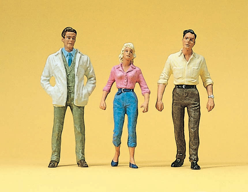 Preiser 45033 G Scale Passers-By Figure Set (3)