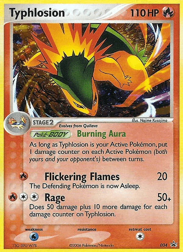 Typhlosion (034) [Nintendo: Black Star Promos]