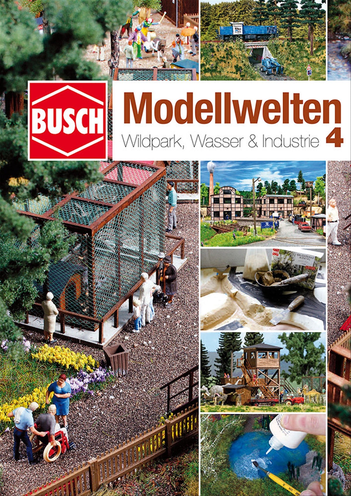 Busch 999814 Modeling Tips Book 4, Model Worlds (German)