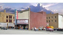 Walthers Cornerstone 933-3771 HO Rivoli Theatre Kit