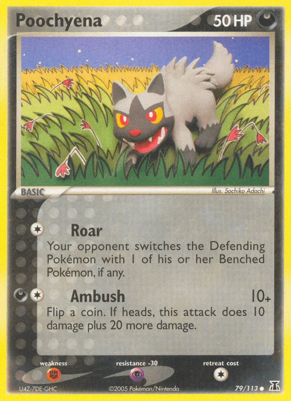 Poochyena (79/113) [EX: Delta Species]