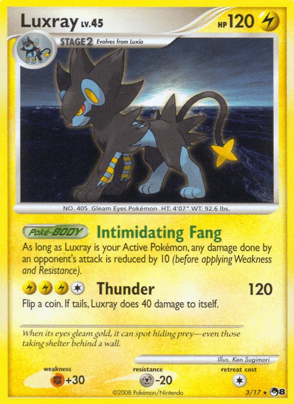 Luxray (3/17) [POP Series 8]