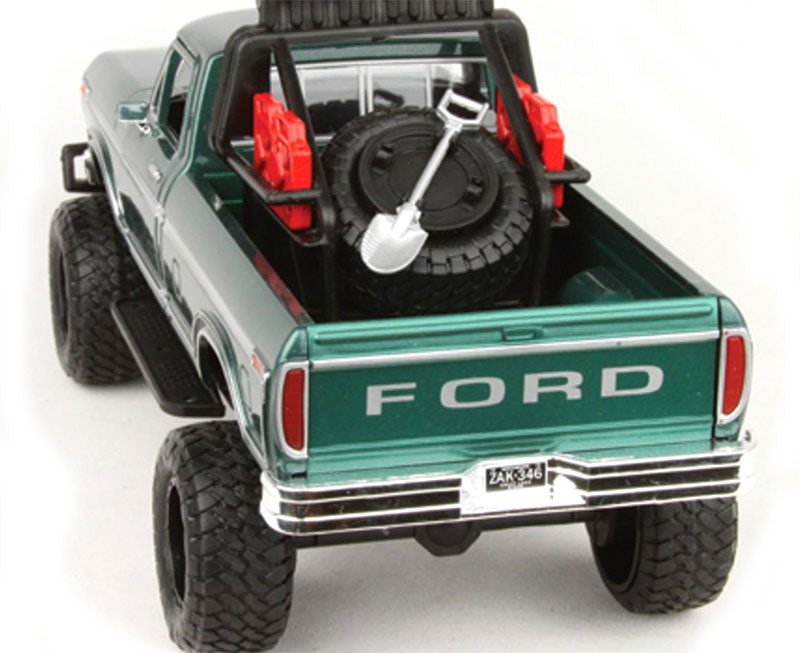 Motormax 79138DKGR 1/24 1979 Ford F-150 Off-Road, Green