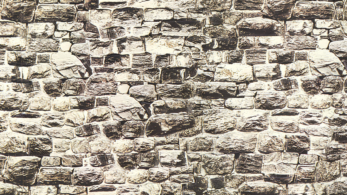 Noch 57510 HO/TT/O Scale Embossed Stone Card Sheet, Granite