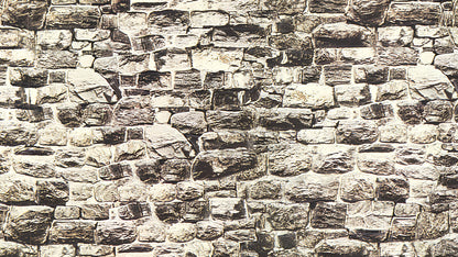 Noch 57510 HO/TT/O Scale Embossed Stone Card Sheet, Granite