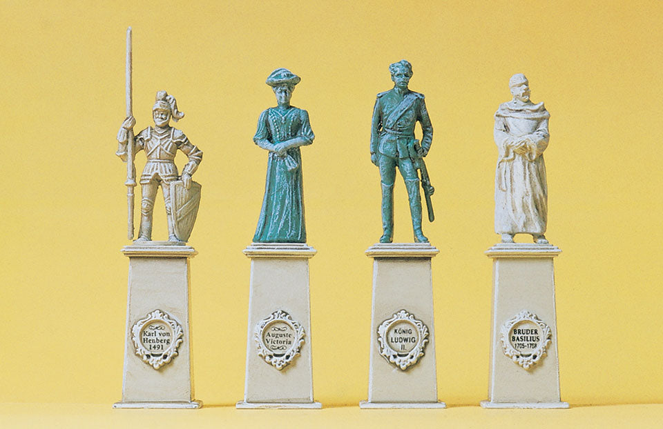 Preiser 10525 HO Scale Statues Detail Set
