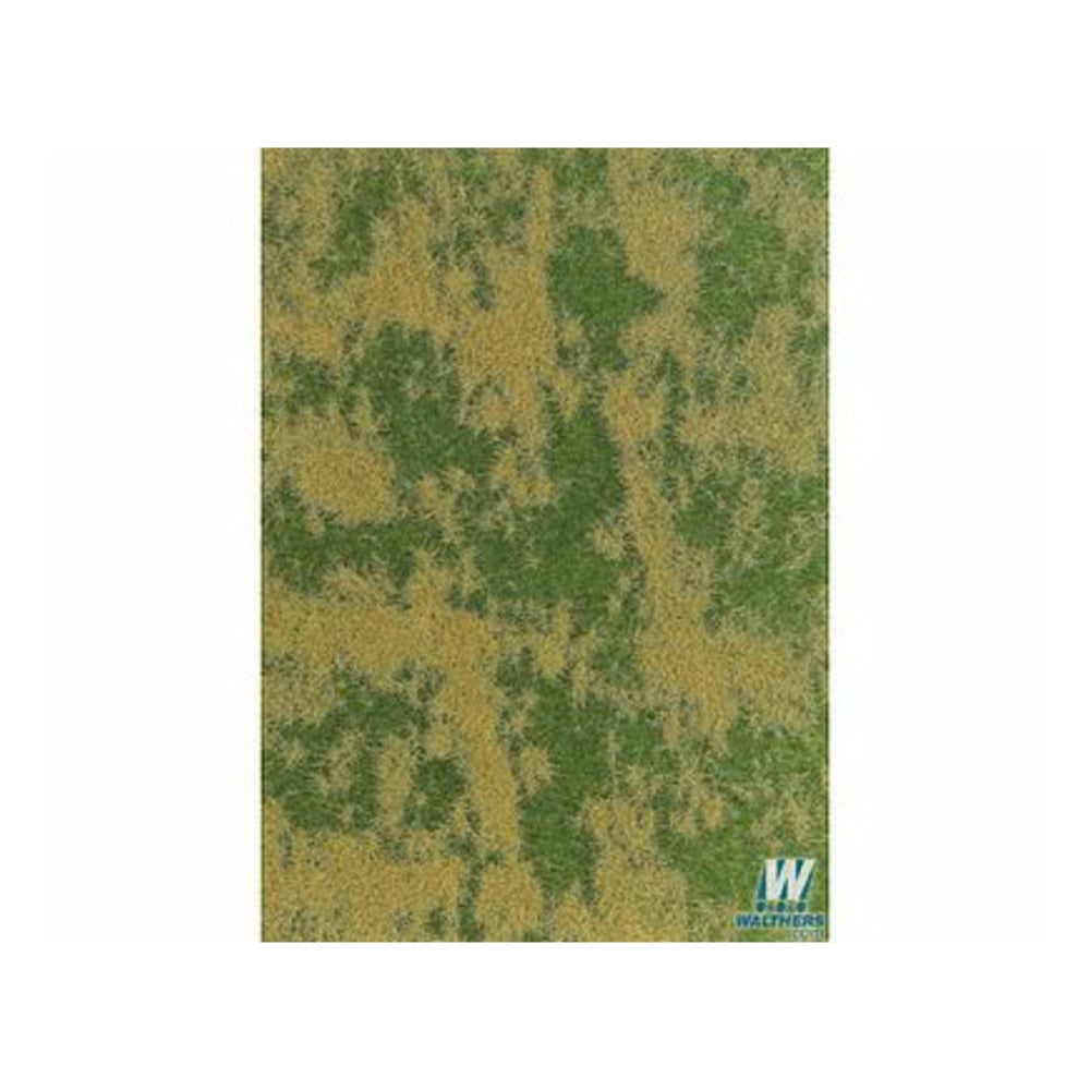 Busch 1337 HO Scale Small Grass Mat -- Spring Meadow Grass 5-13/16 x 4-1/8" 14.8 x 10.5cm