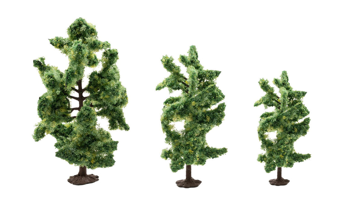 Noch 24602 HO/TT/O Scale Deciduous Trees, 14-18 cm, 6-Pack