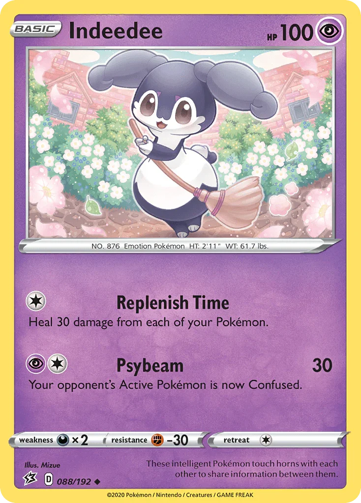 Indeedee (088/192) [Sword & Shield: Rebel Clash]