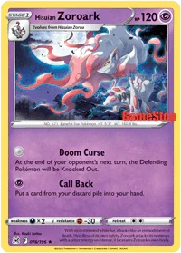 Hisuian Zoroark (076/196) (GameStop) [Sword & Shield: Lost Origin]