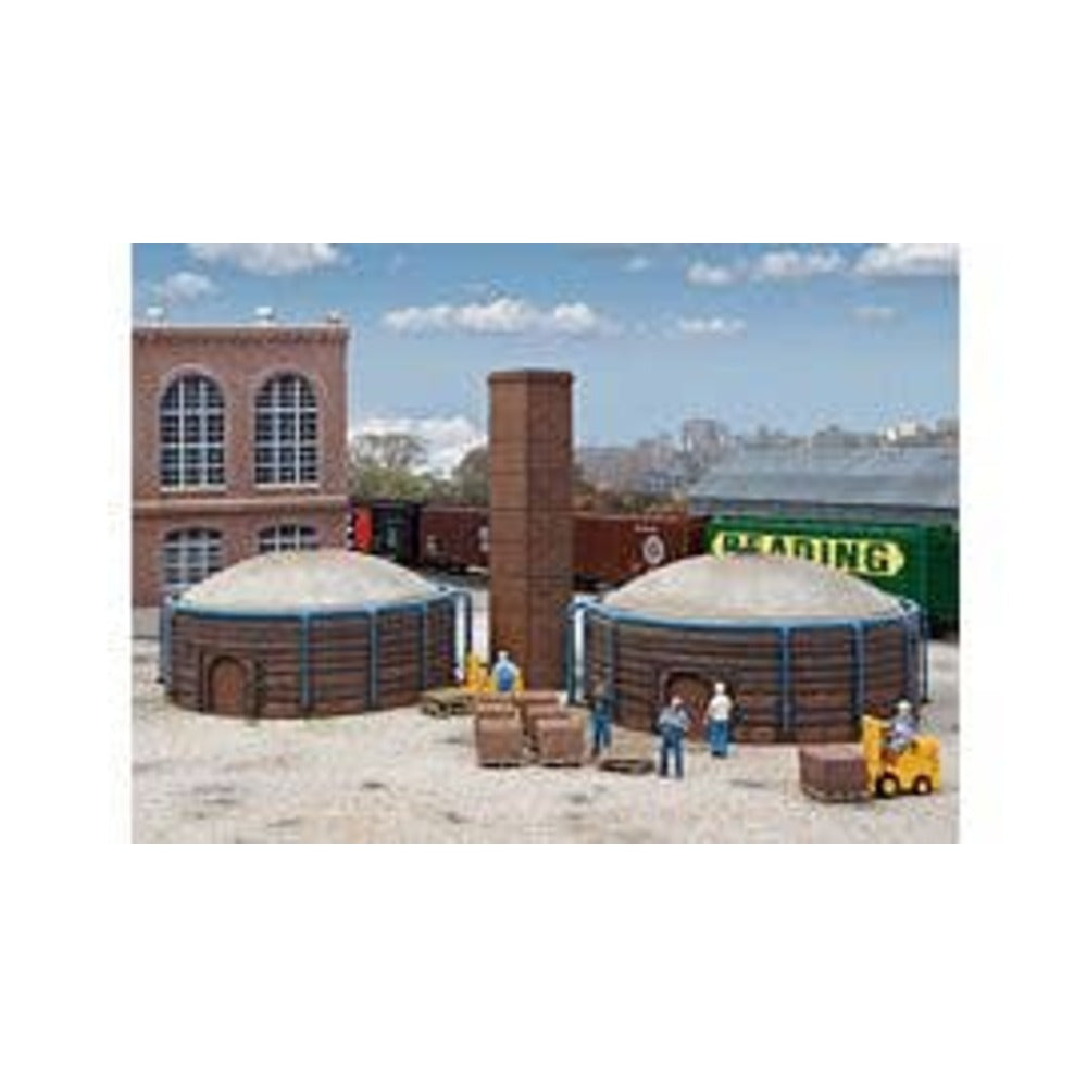 Walthers Cornerstone 933-4100 HO Brick Kilns 2-Pack Kit