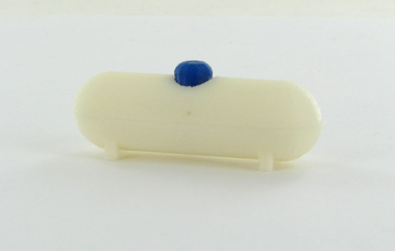 3D To Scale 64-320-WT 1/64 – Propane Tank White Diorama Detail