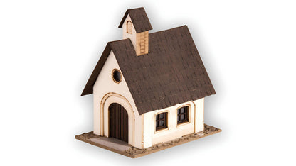 Noch 44315 Z Scale Small Building Set Kit, Chapel & 2 Barns