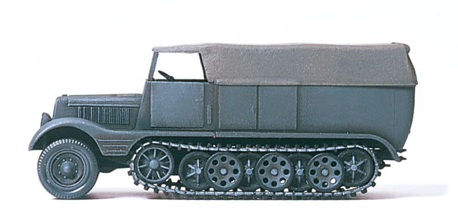 Preiser 16538 HO Scale German SdKfz 11 Half-Track Plastic Kit