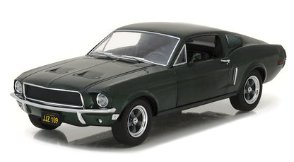Greenlight 84038 1/24 1968 Ford Mustang GT Fastback, Green
