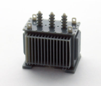 3D To Scale 64-440-GY 1/64 Electrical Transformer, Grey