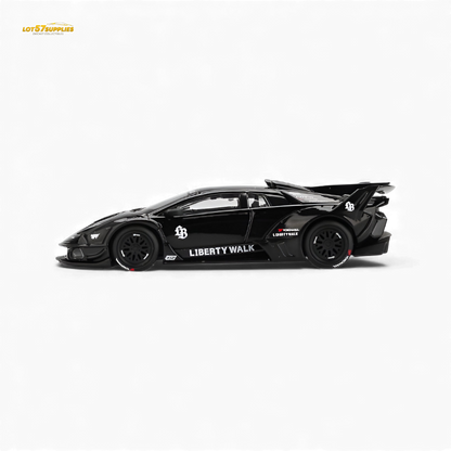 (Pre-Order) Mini GT Lamborghini LB-Silhouette Works Murcielago GT Evo - Black 1:64
