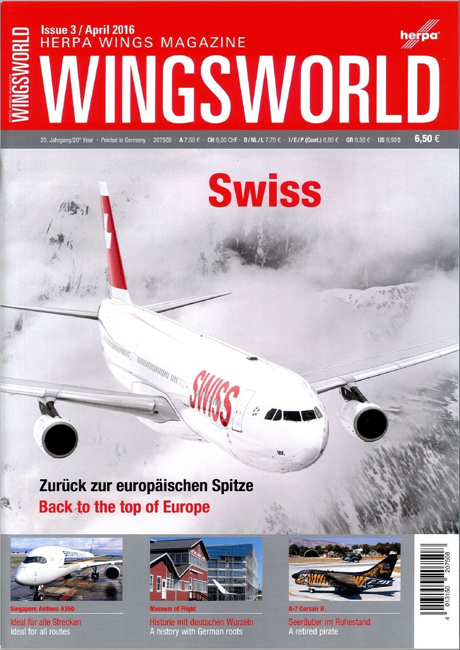 Herpa Magazines HE207508 Herpa Wingsworld 3/16