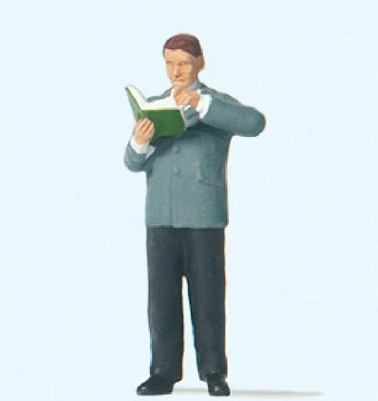 Preiser 28238 HO Scale Individual Figures Male Librarian