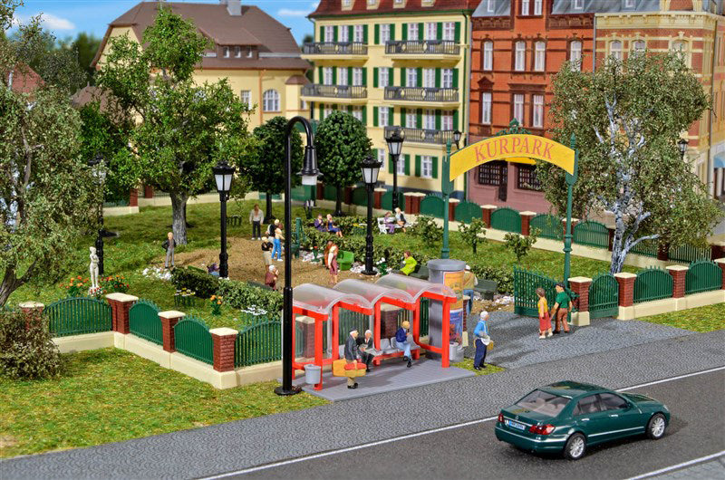 Kibri 38601 1/87 Park Fence Plastic Model Kit