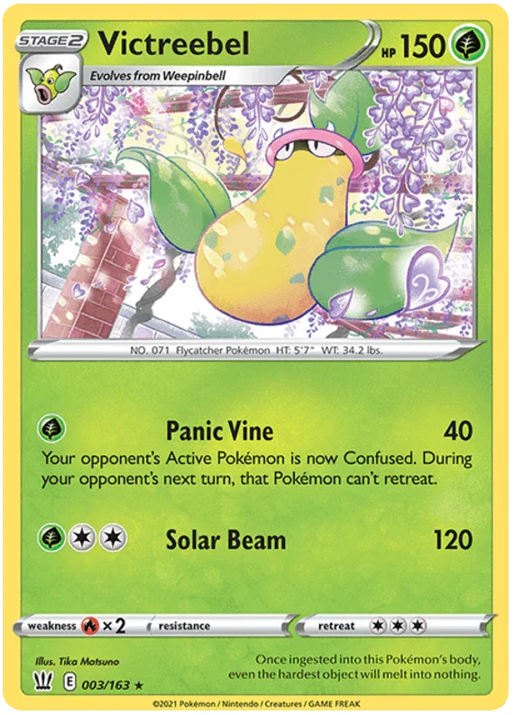 Victreebel (003/163) [Sword & Shield: Battle Styles]