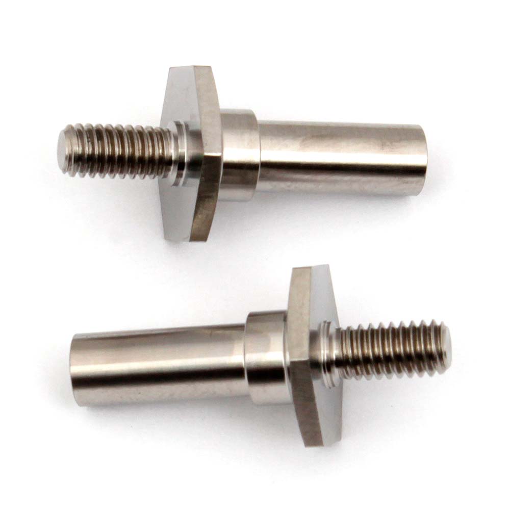 Team Associated 91683 Titanium Front Axles RC10B6 RC10B6D