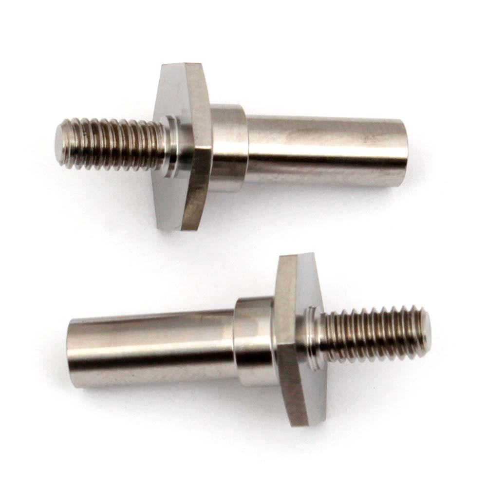 Team Associated 91683 Titanium Front Axles RC10B6 RC10B6D