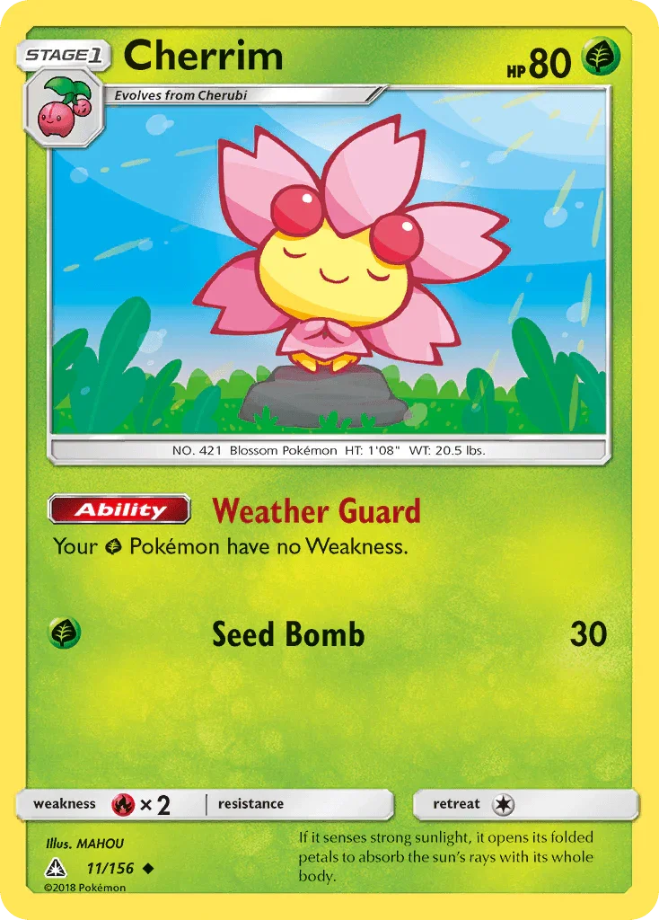 Cherrim (11/156) [Sun & Moon: Ultra Prism]