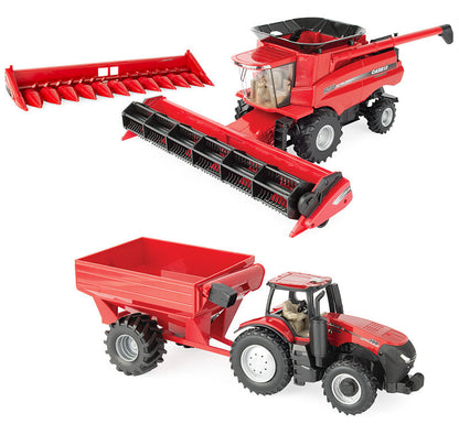 Ertl 47357 1/32 Case IH Harvesting Playset