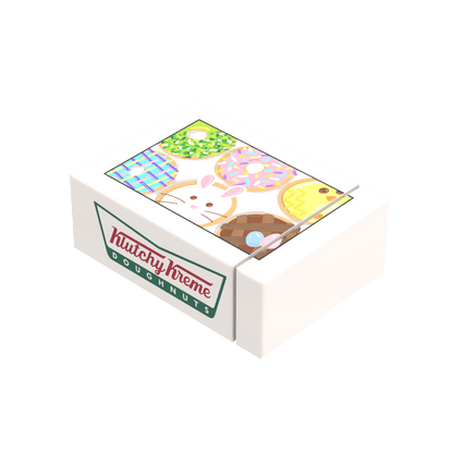 Boxed Donuts - Easter -  Custom Printed - Made Using LEGO® Parts