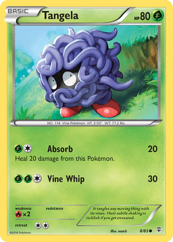 Tangela (8/83) [XY: Generations]