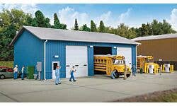 Walthers Cornerstone 933-3360 HO Bus Maintenance Garage Kit